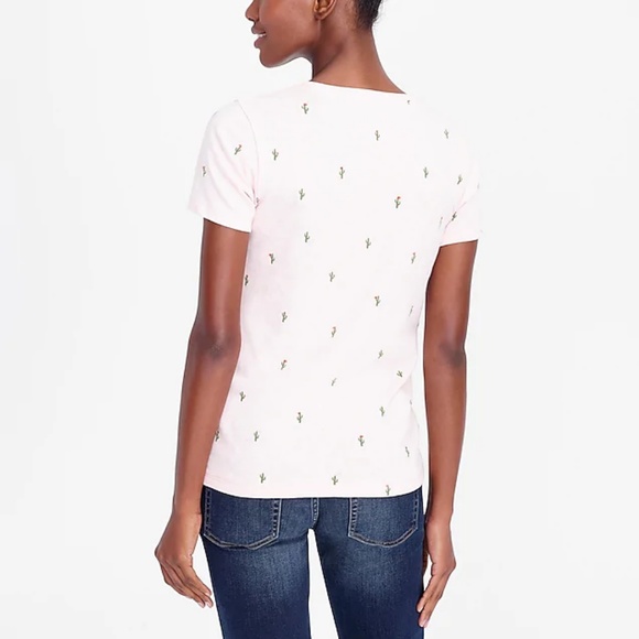 J. Crew Factory Allover cactus T-shirt - Picture 2 of 7
